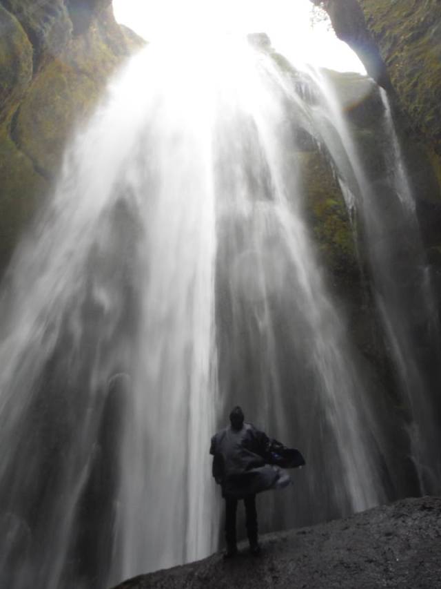Gljúfrabúi Waterfall